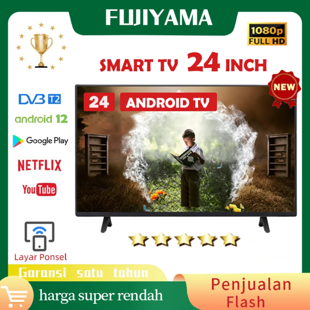 Smart TV Android Full HD 32 Inch Fujiyama
