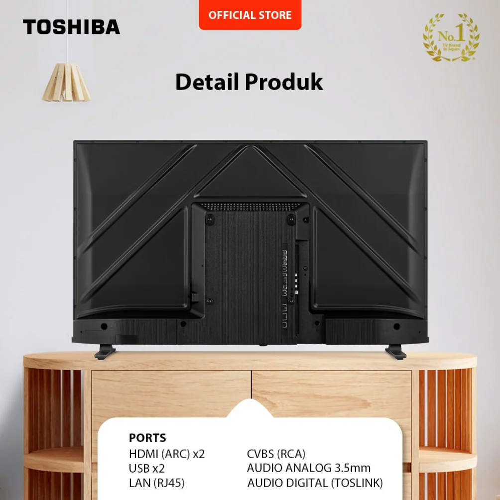 Toshiba 32 Inch HD Smart TV