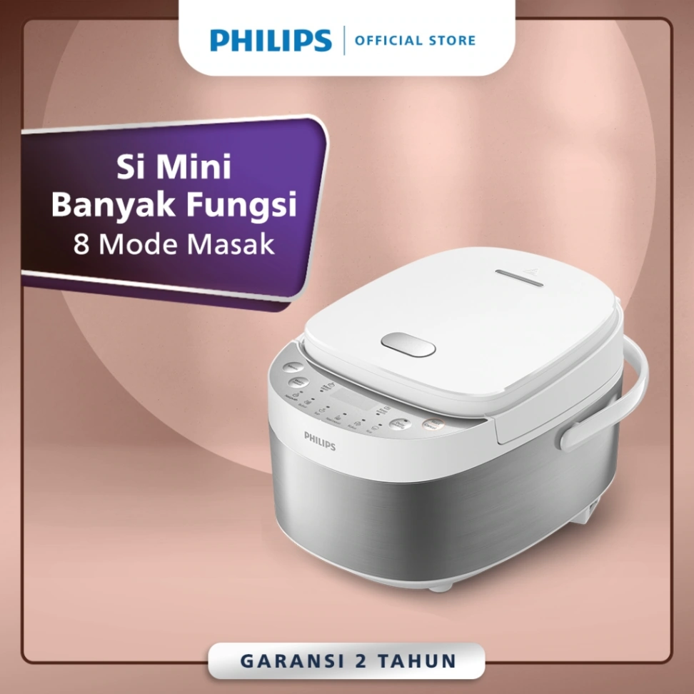 Penanak Nasi Mini Philips HD317033 0.85L