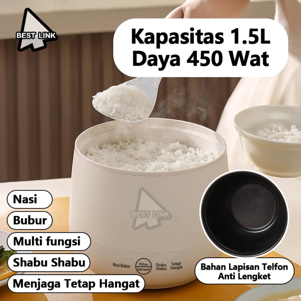 Penanak Nasi PPlus Multifungsi 450W