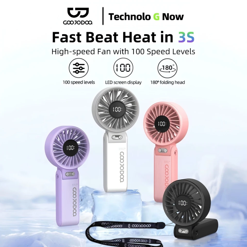 Kipas Mini Multifungsi Portable Goojodoq