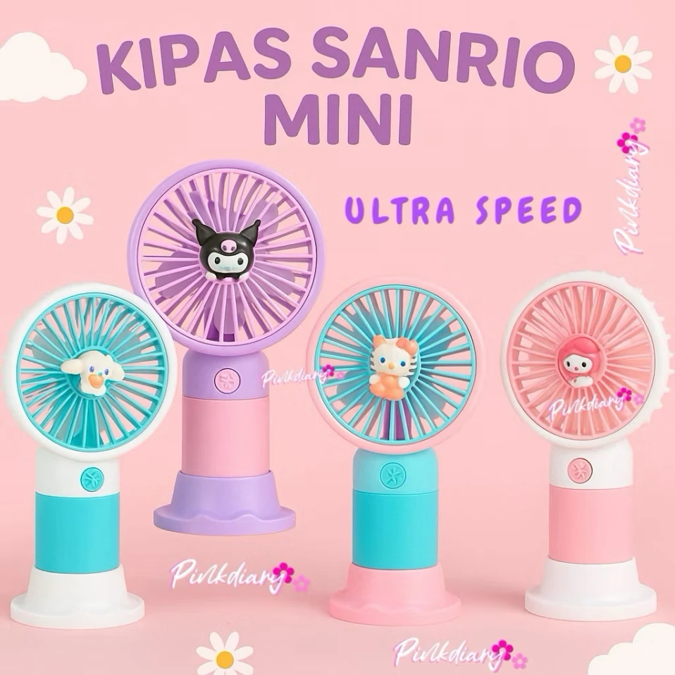 Kipas Angin Mini Lucu dan Portable
