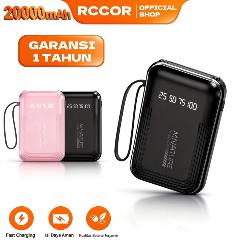 Power Bank 20000mAh Rccor