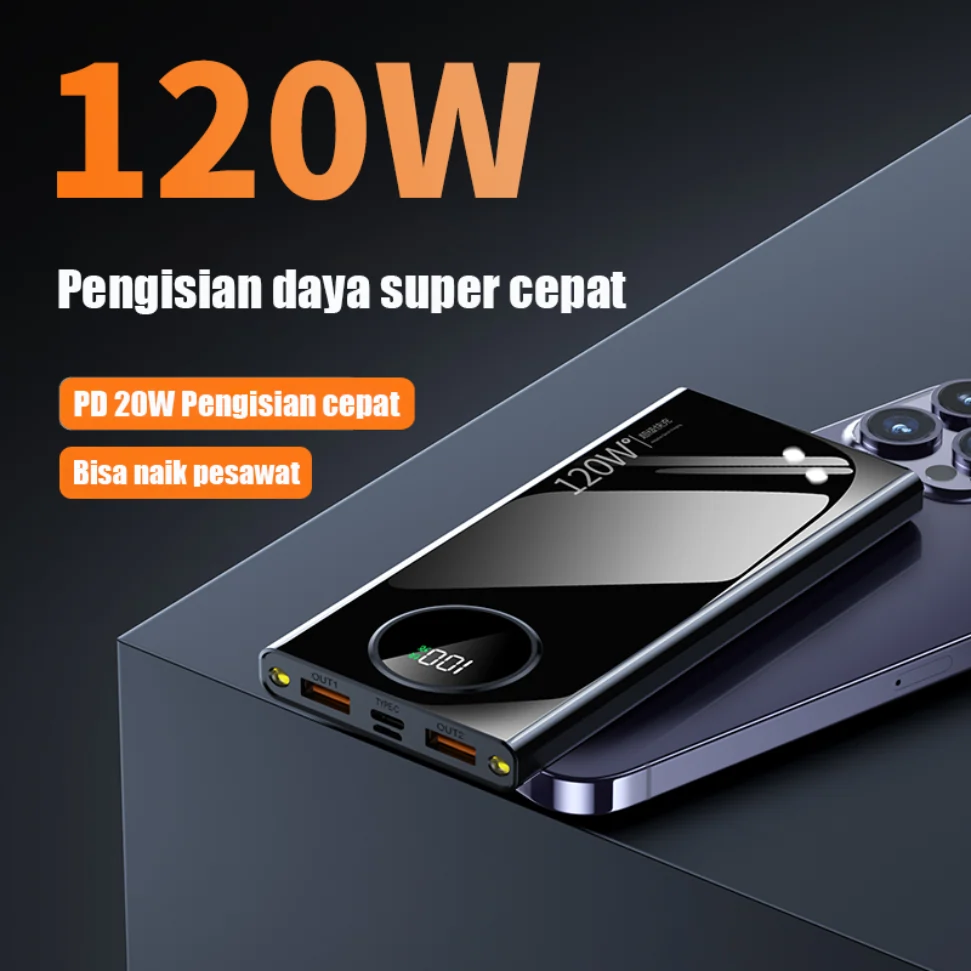 Power Bank Super Cepat 50.000mAh