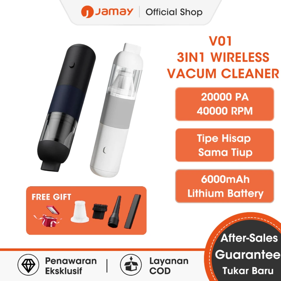 Jamay Penyedot Debu Portable