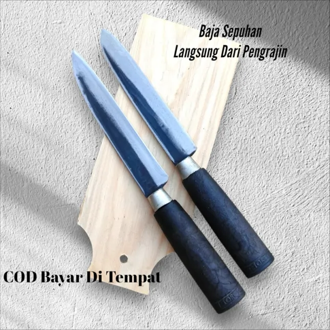 Pisau Dapur HSS Sepuhan 2 Pcs