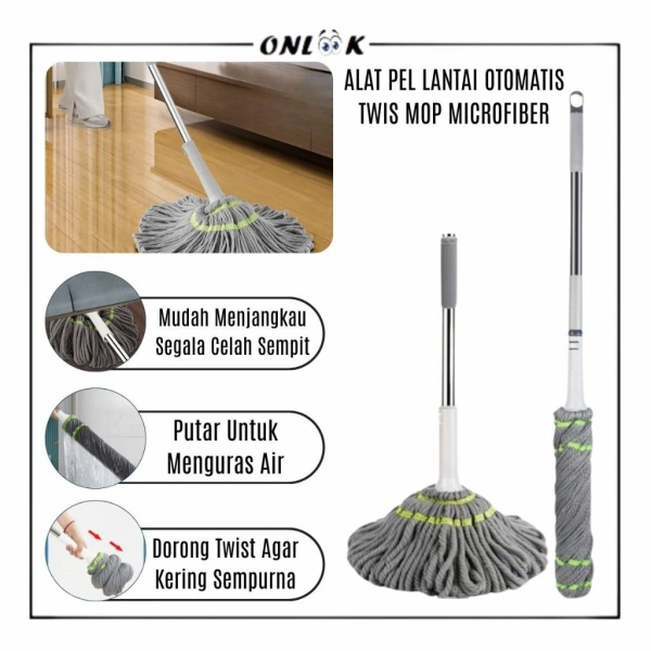 Alat Pel Twist Mop Otomatis