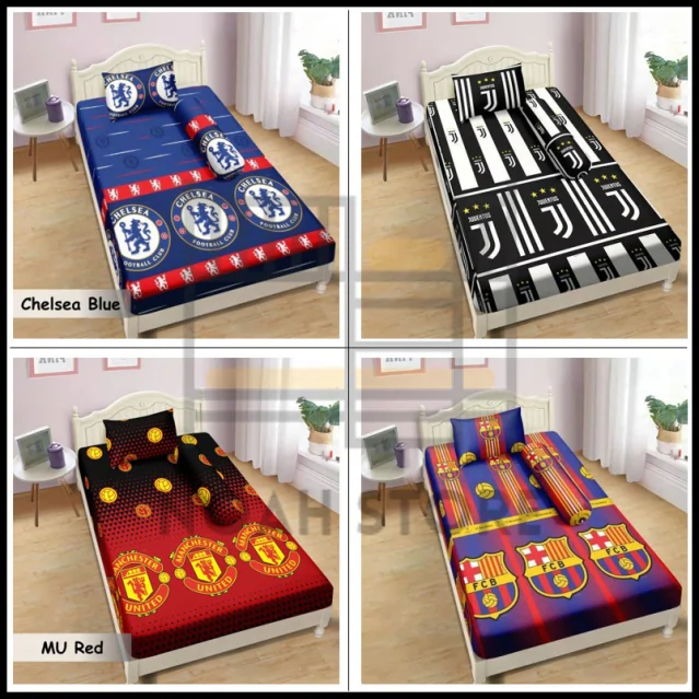 Sprei Elegan dan Nyaman Motif Klub Sepak Bola
