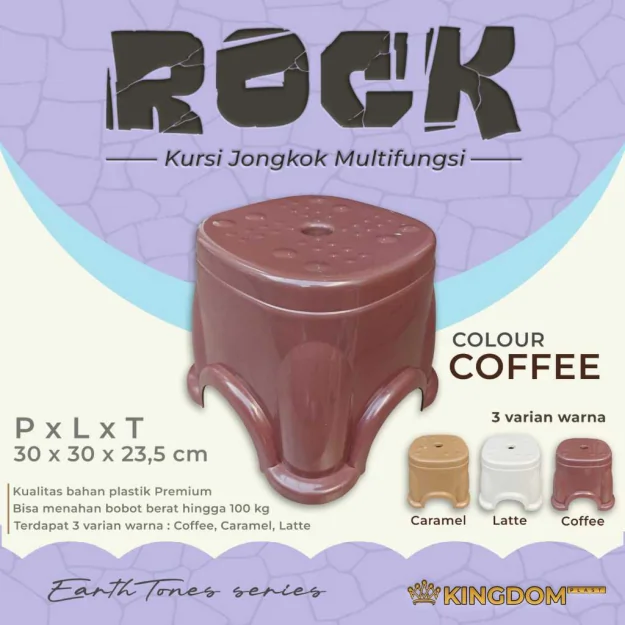 Kursi Plastik Premium ROCK