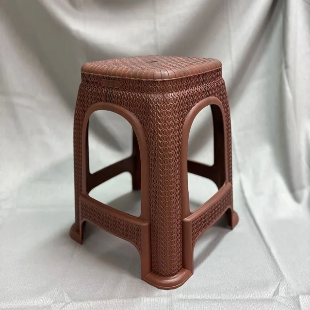 Kursi Bakso Plastik Motif Rotan