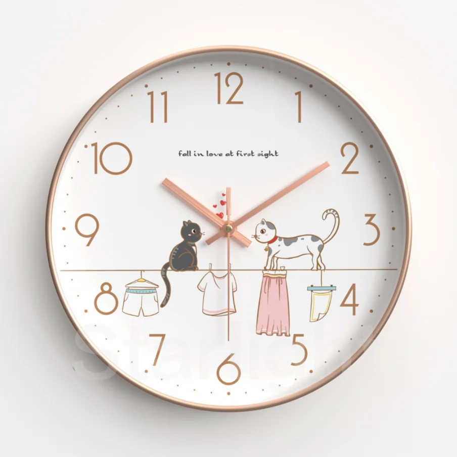 Jam Dinding Abstrak Minimalis Starlight