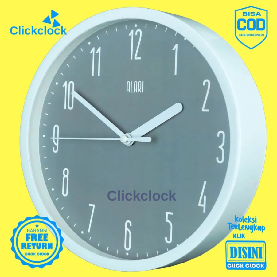Jam Dinding Alari Cantik dan Minimalis