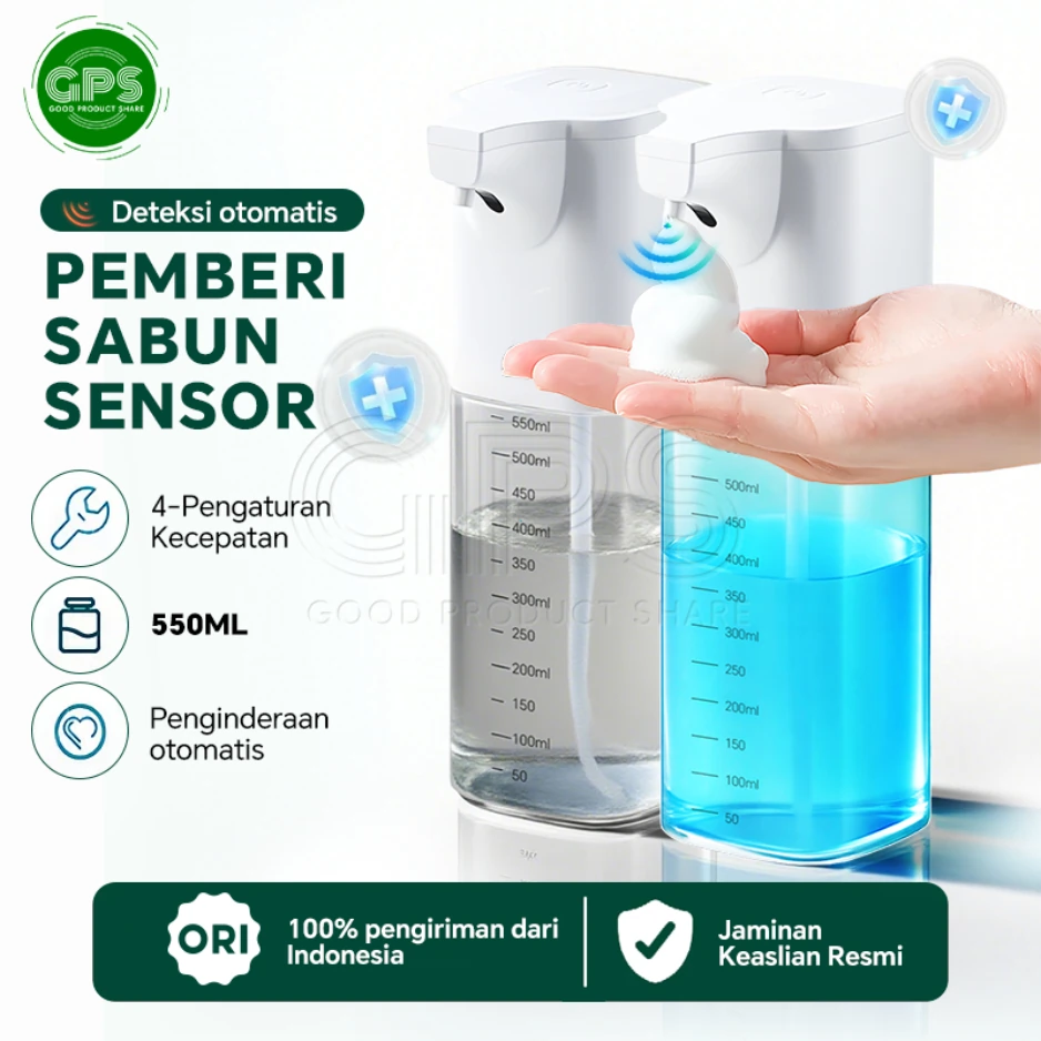 Dispenser Sabun Otomatis Serbaguna 550 ml