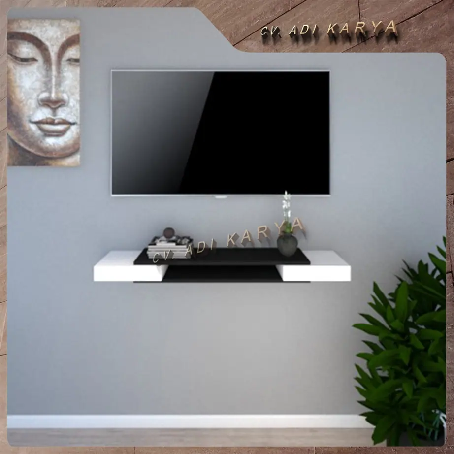 Rak Dinding Kayu Minimalis