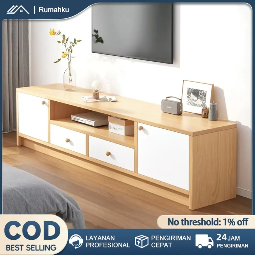 Rak Dinding Panjang Multifungsi Rumahku