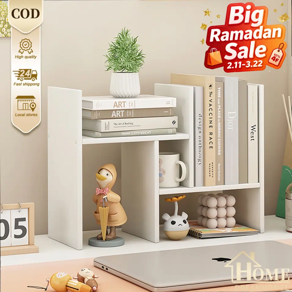 Rak Meja Kayu Multifungsi Dreamhome