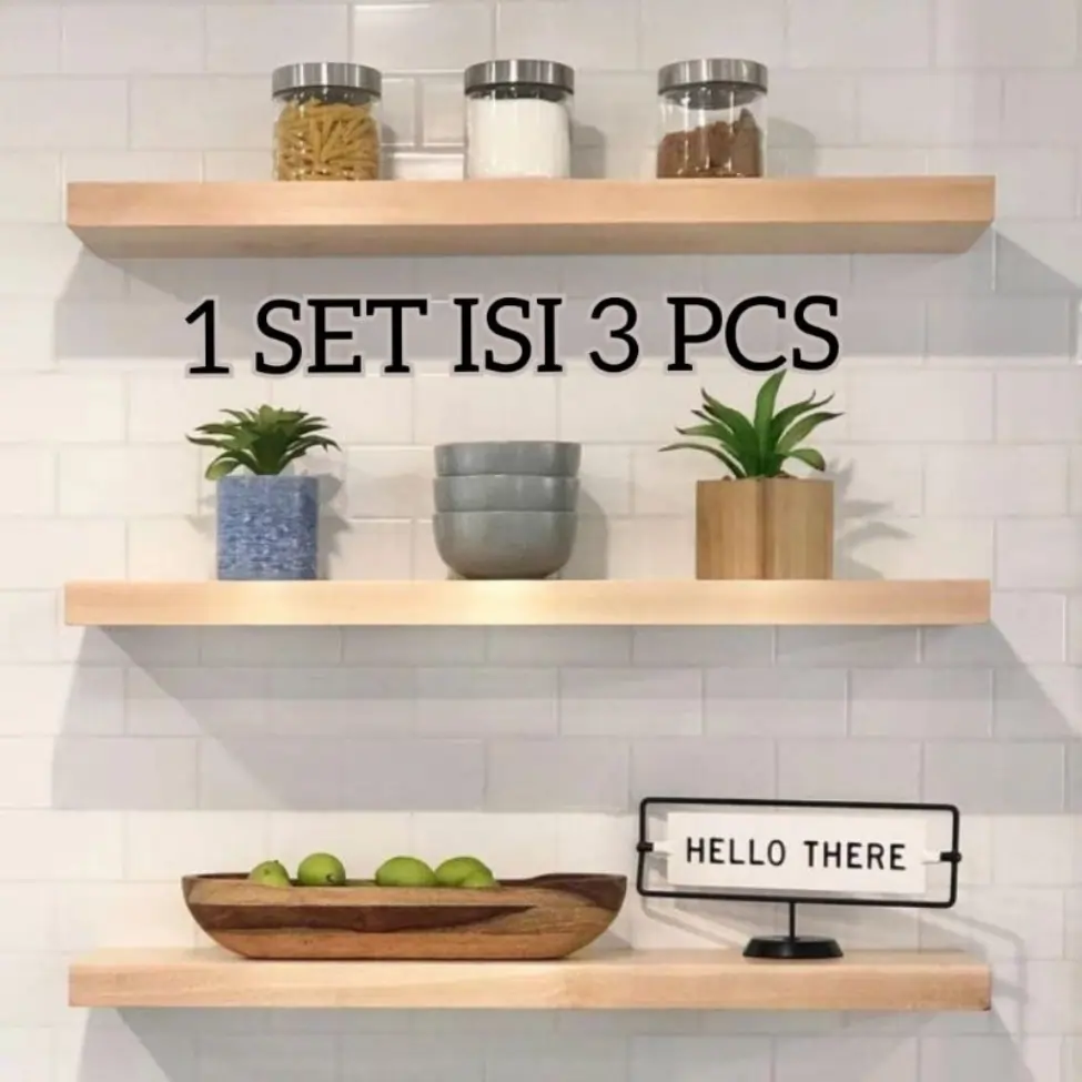 Set Rak Dinding Mini Multifungsi