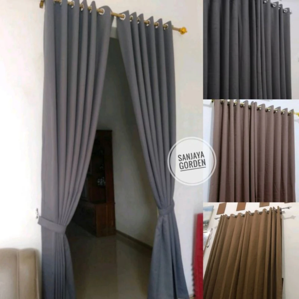 Tirai Gorden Blackout Minimalis