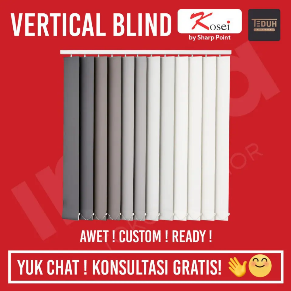 Vertical Blind Teduh Premium